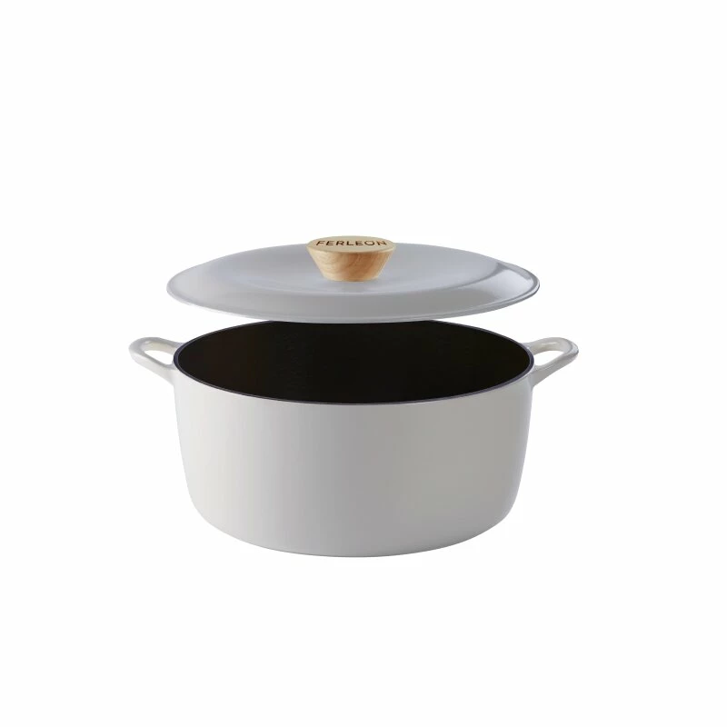 Ferleon Gusstopf Kasserolle - 28 Cm 4 Ferleon Gusstopf Kasserolle - 28 Cm – Bild 4