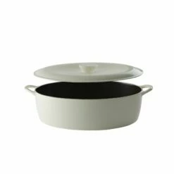Ferleon Gusstopf Kasserolle Oval - 37 Cm -Küchengrill Geschäft ferleon gusstopf kasserolle oval 37 cm5