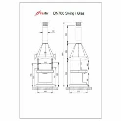 Gartenkamin/ Grill Firestar DESIGN DN 700 Swing Glas 27 Gartenkamin/ Grill Firestar DESIGN DN 700 Swing Glas -Küchengrill Geschäft gartenkamin grill firestar design dn 700 swing glas14