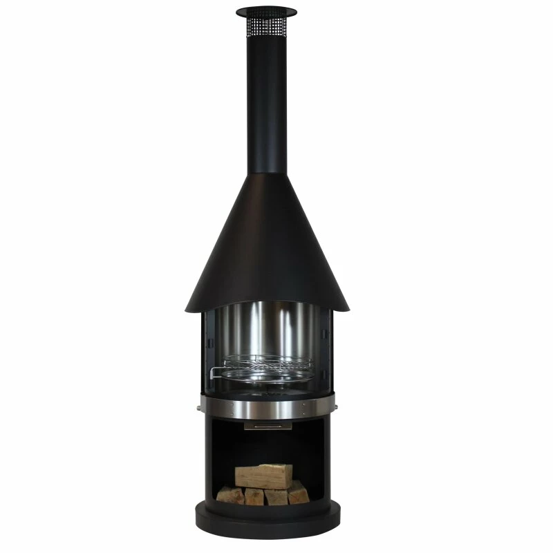 Gartenkamin/ Grill Firestar DESIGN DN 700 Swing Glas 2 Gartenkamin/ Grill Firestar DESIGN DN 700 Swing Glas – Bild 2