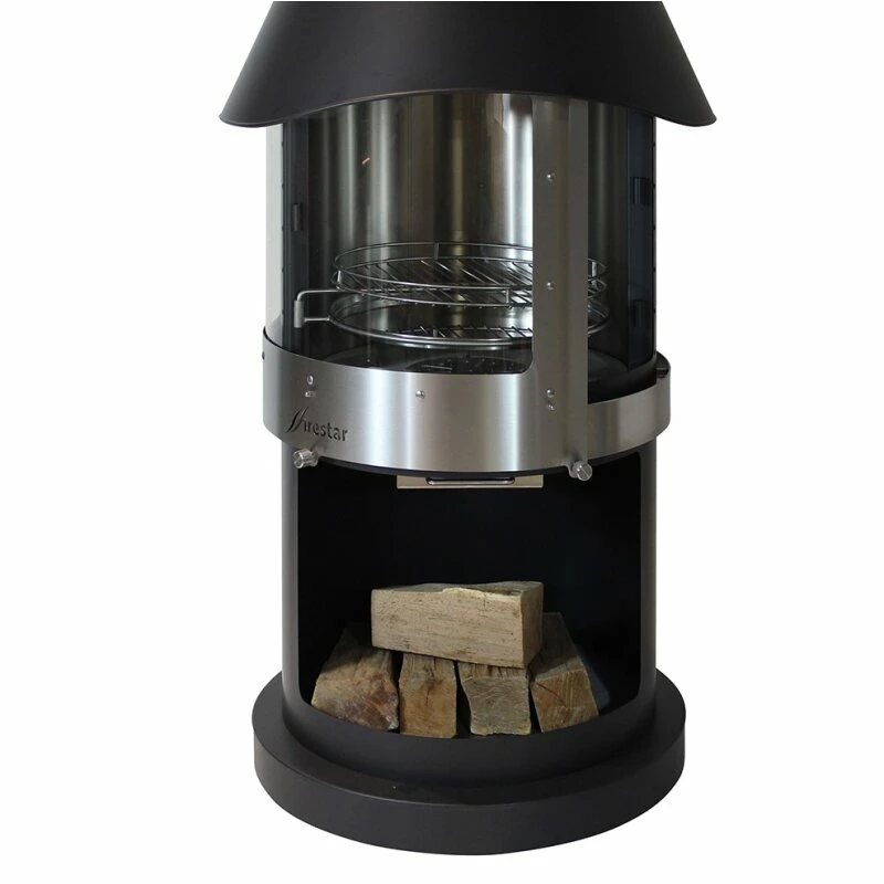 Gartenkamin/ Grill Firestar DESIGN DN 700 Swing Glas 7 Gartenkamin/ Grill Firestar DESIGN DN 700 Swing Glas – Bild 7