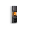 Gussofen Jotul F 377 V2 Advance High Top - Schwarz Lackiert (BP) - Specksteinseiten Und Deckplatte - 6 KW