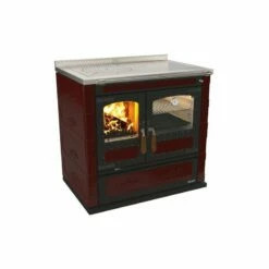 Holzherd Rizzoli - Serie L Mit Backofen - L 90 - Rustik - 10 KW