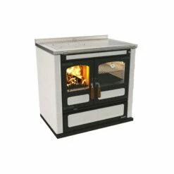 Holzherd Rizzoli - Serie L Mit Backofen - L 90 - Rustik - 10 KW -Küchengrill Geschäft holzherd rizzoli serie l mit backofen l 90 rustik 10 kw3