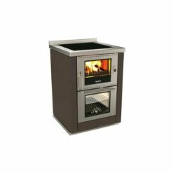 Holzherd Rizzoli - Serie ML Mit Backofen - ML 60 - 8 KW -Küchengrill Geschäft holzherd rizzoli serie ml mit backofen ml 60 8 kw3