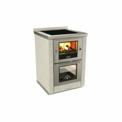 Holzherd Rizzoli - Serie ML Mit Backofen - ML 60 - 8 KW -Küchengrill Geschäft holzherd rizzoli serie ml mit backofen ml 60 8 kw5