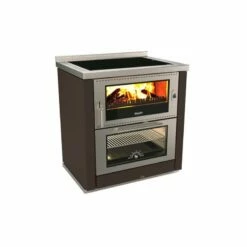 Holzherd Rizzoli - Serie ML Mit Backofen - ML 80 - 8 KW -Küchengrill Geschäft holzherd rizzoli serie ml mit backofen ml 80 8 kw3