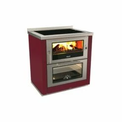 Holzherd Rizzoli - Serie ML Mit Backofen - ML 80 - 8 KW -Küchengrill Geschäft holzherd rizzoli serie ml mit backofen ml 80 8 kw4