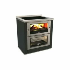 Holzherd Rizzoli - Serie ML Mit Backofen - ML 80 - 8 KW -Küchengrill Geschäft holzherd rizzoli serie ml mit backofen ml 80 8 kw6
