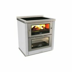 Holzherd Rizzoli - Serie ML Mit Backofen - ML 80 - 8 KW -Küchengrill Geschäft holzherd rizzoli serie ml mit backofen ml 80 8 kw7