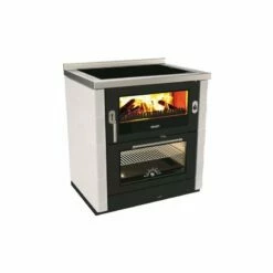 Holzherd Rizzoli - Serie ML Mit Backofen - ML 80 Rustik - 8 KW -Küchengrill Geschäft holzherd rizzoli serie ml mit backofen ml 80 rustik 8 kw3