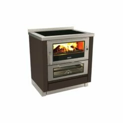 Holzherd Rizzoli - Serie MZ Mit Backofen - MZ 80 - 8 KW -Küchengrill Geschäft holzherd rizzoli serie mz mit backofen mz 80 8 kw3
