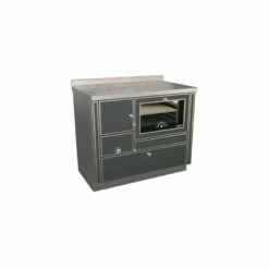 Holzherd Rizzoli - Serie RI Mit Backofen - RI 100 - Variant - 8 KW -Küchengrill Geschäft holzherd rizzoli serie ri mit backofen ri 100 variant 8 kw2