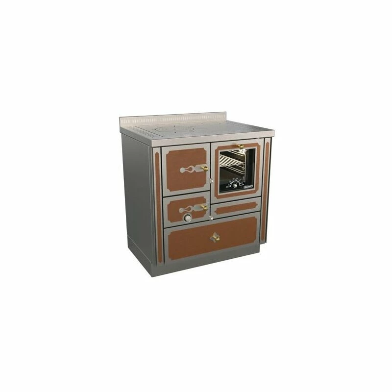 Holzherd Rizzoli - Serie RI Mit Backofen - RI 80 - Epoka - 8 KW 6 Holzherd Rizzoli - Serie RI Mit Backofen - RI 80 - Epoka - 8 KW – Bild 6