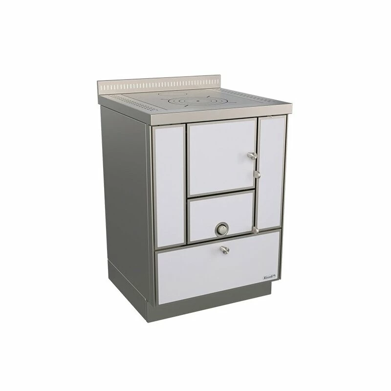 Holzherd Rizzoli - Serie RI Ohne Backofen - RI 60 - Variant - 7 KW 1 Holzherd Rizzoli - Serie RI Ohne Backofen - RI 60 - Variant - 7 KW
