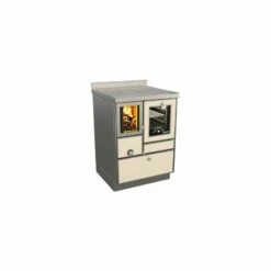 Holzherd Rizzoli - Serie RVE Mit Backofen - RVE 60 - Variant - 7,5 KW -Küchengrill Geschäft holzherd rizzoli serie rve mit backofen rve 60 variant 75 kw3