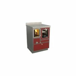 Holzherd Rizzoli - Serie RVE Mit Backofen - RVE 60 - Variant - 7,5 KW -Küchengrill Geschäft holzherd rizzoli serie rve mit backofen rve 60 variant 75 kw4