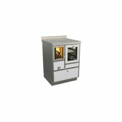 Holzherd Rizzoli - Serie RVE Mit Backofen - RVE 60 - Variant - 7,5 KW -Küchengrill Geschäft holzherd rizzoli serie rve mit backofen rve 60 variant 75 kw6