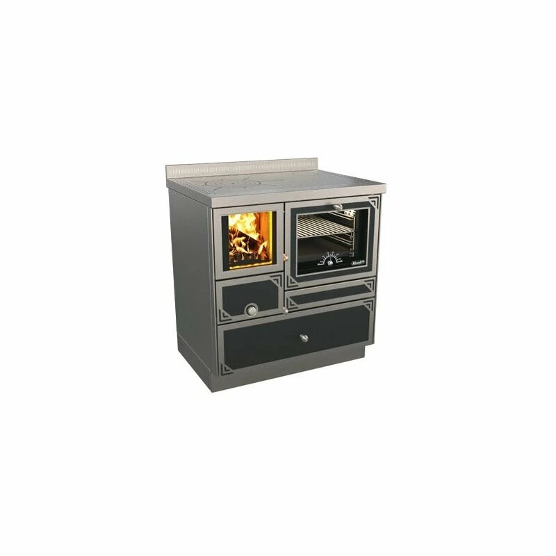 Holzherd Rizzoli - Serie RVE Mit Backofen - RVE 80 - Epoka - 8 KW 1 Holzherd Rizzoli - Serie RVE Mit Backofen - RVE 80 - Epoka - 8 KW