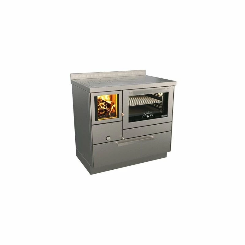 Holzherd Rizzoli - Serie RVE Mit Backofen - RVE 90 - Standard - 8 KW 1 Holzherd Rizzoli - Serie RVE Mit Backofen - RVE 90 - Standard - 8 KW