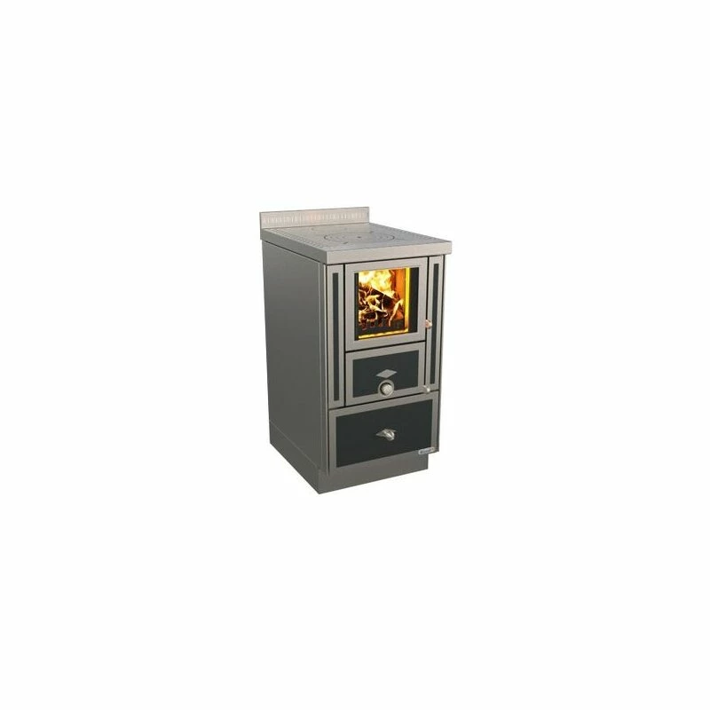 Holzherd Rizzoli - Serie RVE Ohne Backofen - RVE 45 - Epoka - 7 KW 2 Holzherd Rizzoli - Serie RVE Ohne Backofen - RVE 45 - Epoka - 7 KW – Bild 2