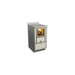 Holzherd Rizzoli - Serie RVE Ohne Backofen - RVE 45 - Variant - 7 KW -Küchengrill Geschäft holzherd rizzoli serie rve ohne backofen rve 45 variant 7 kw4