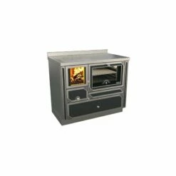 Holzherd Rizzoli - Serie RVI Mit Backofen - RVI 100 - Epoka - 8 KW