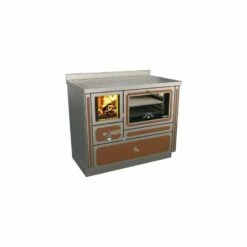 Holzherd Rizzoli - Serie RVI Mit Backofen - RVI 100 - Epoka - 8 KW -Küchengrill Geschäft holzherd rizzoli serie rvi mit backofen rvi 100 epoka 8 kw6