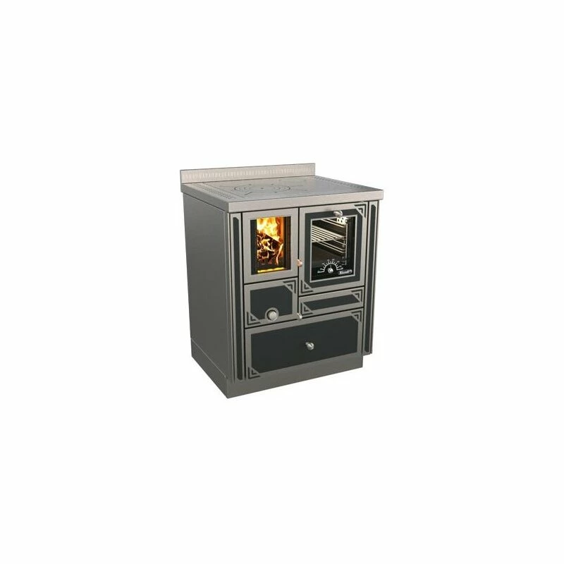 Holzherd Rizzoli - Serie RVI Mit Backofen - RVI 70 - Epoka - 7,5 KW 1 Holzherd Rizzoli - Serie RVI Mit Backofen - RVI 70 - Epoka - 7,5 KW