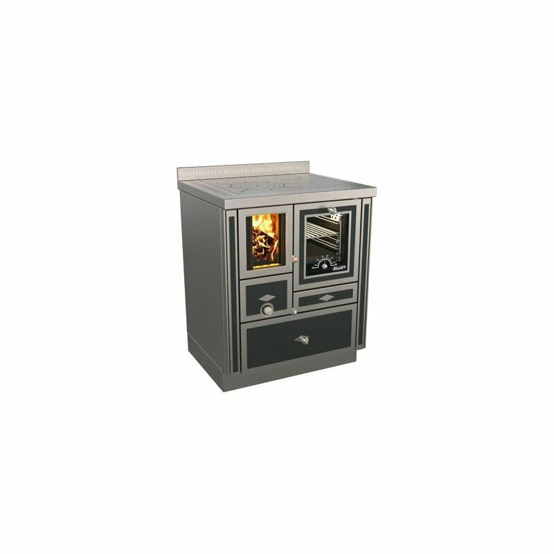 Holzherd Rizzoli - Serie RVI Mit Backofen - RVI 70 - Epoka - 7,5 KW 2 Holzherd Rizzoli - Serie RVI Mit Backofen - RVI 70 - Epoka - 7,5 KW – Bild 2