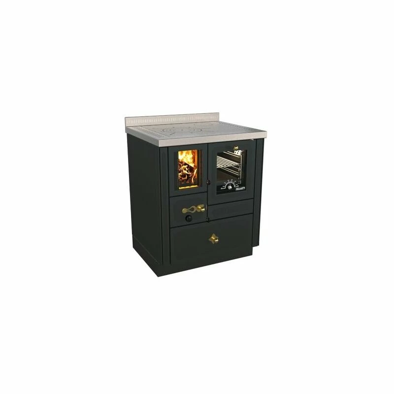 Holzherd Rizzoli - Serie RVI Mit Backofen - RVI 70 - Epoka - 7,5 KW 4 Holzherd Rizzoli - Serie RVI Mit Backofen - RVI 70 - Epoka - 7,5 KW – Bild 4