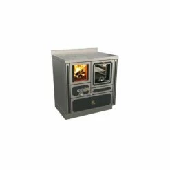 Holzherd Rizzoli - Serie RVI Mit Backofen - RVI 80 - Epoka - 8 KW -Küchengrill Geschäft holzherd rizzoli serie rvi mit backofen rvi 80 epoka 8 kw3