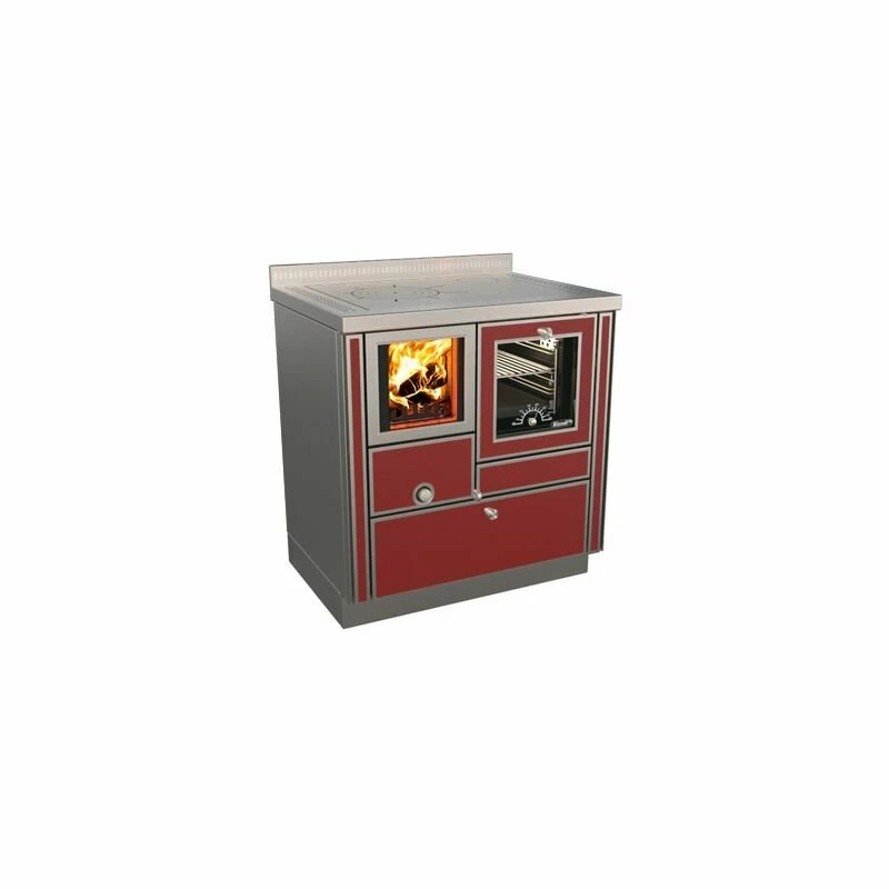 Holzherd Rizzoli - Serie RVI Mit Backofen - RVI 80 - Variant - 8 KW 4 Holzherd Rizzoli - Serie RVI Mit Backofen - RVI 80 - Variant - 8 KW – Bild 4