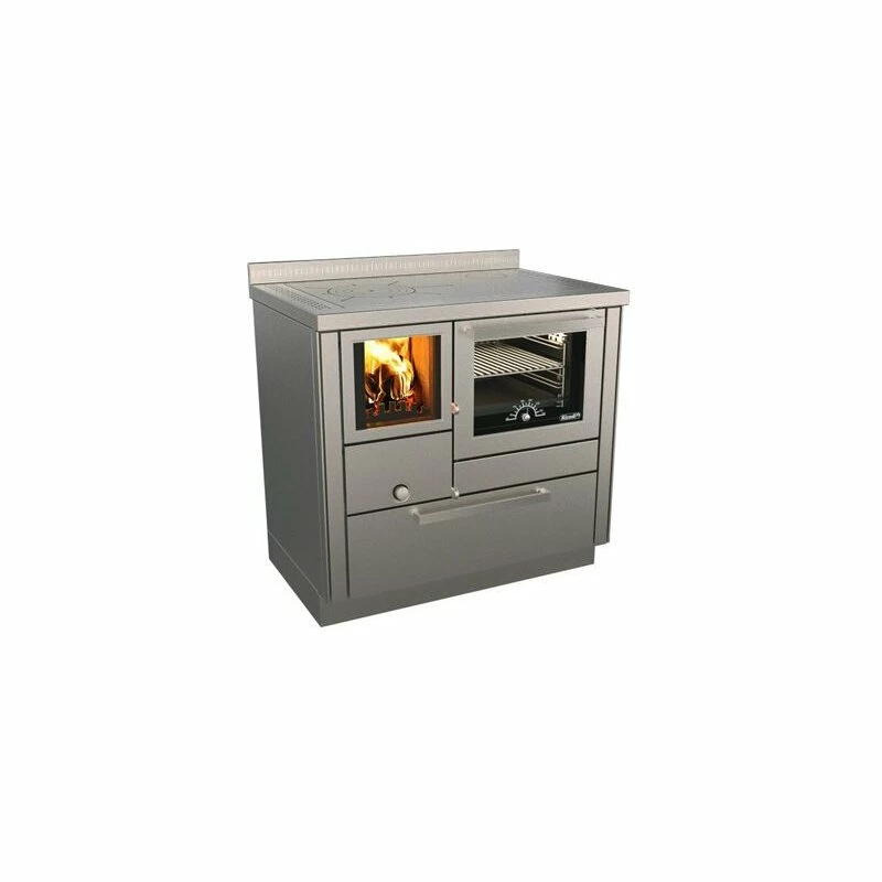 Holzherd Rizzoli - Serie RVI Mit Backofen - RVI 90 - Standard - 8 KW 1 Holzherd Rizzoli - Serie RVI Mit Backofen - RVI 90 - Standard - 8 KW