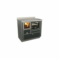 Holzherd Rizzoli - Serie RVI Mit Backofen - RVI 90 - Variant - 8 KW -Küchengrill Geschäft holzherd rizzoli serie rvi mit backofen rvi 90 variant 8 kw6