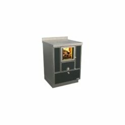 Holzherd Rizzoli - Serie RVI Ohne Backofen - RVI 60 - Variant - 7 KW -Küchengrill Geschäft holzherd rizzoli serie rvi ohne backofen rvi 60 variant 7 kw6