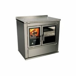 Holzherd Rizzoli - Serie S Mit Backofen - S 90 - Moderna - 10 KW -Küchengrill Geschäft holzherd rizzoli serie s mit backofen s 90 moderna 10 kw4