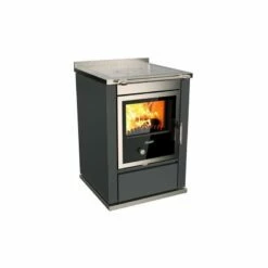 Holzherd Rizzoli - Serie S Ohne Backofen - S 60 - Moderna - 7 KW
