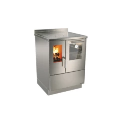 Holzherd Rizzoli - Serie ZVI 60 Mit Backofen - 8 KW -Küchengrill Geschäft holzherd rizzoli serie zvi 60 mit backofen 8 kw3