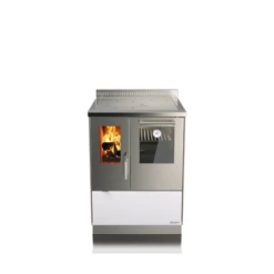 Holzherd Rizzoli - Serie ZVI 60 Mit Backofen - 8 KW -Küchengrill Geschäft holzherd rizzoli serie zvi 60 mit backofen 8 kw5