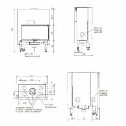 Holzkamin Einsatz Edilkamin WINDO2 95 - 14,7 KW - Fenster Links 5 Holzkamin Einsatz Edilkamin WINDO2 95 - 14,7 KW - Fenster Links -Küchengrill Geschäft holzkamin einsatz edilkamin windo2 95 147 kw fenster links3