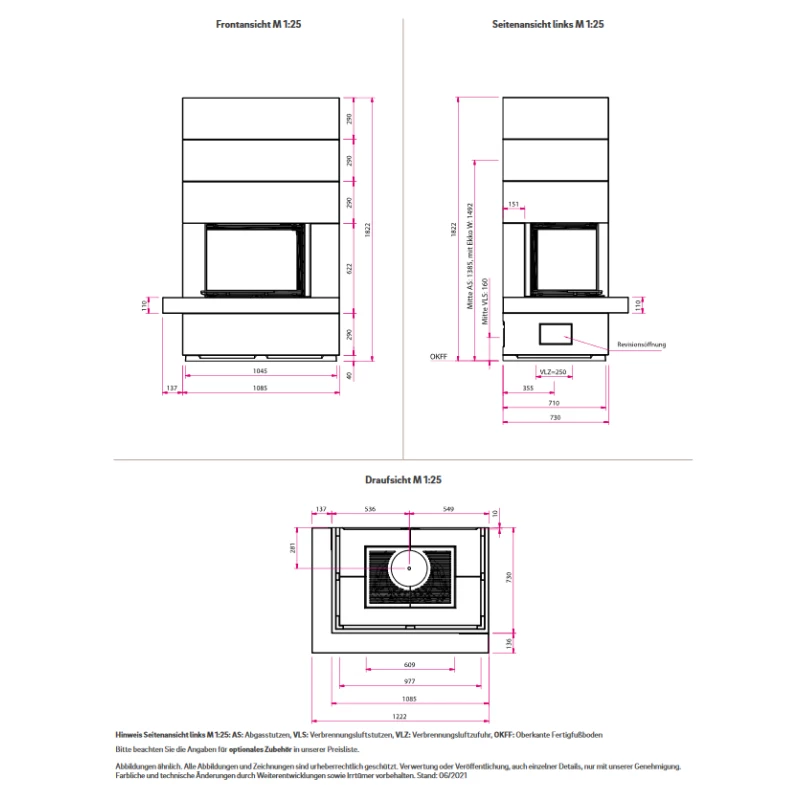 Kaminbausatz Camina S10 Mit Feuertisch - Speicherkamin - 9,0 KW 3 Kaminbausatz Camina S10 Mit Feuertisch - Speicherkamin - 9,0 KW – Bild 3