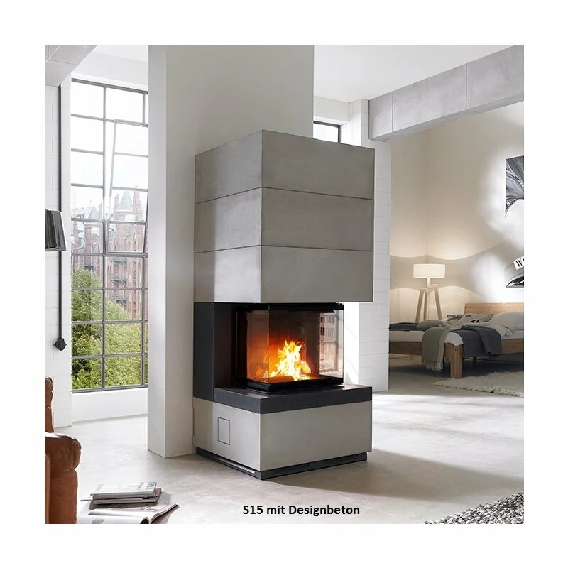 Kaminbausatz Camina S15 - Speicherkamin - 9KW 2 Kaminbausatz Camina S15 - Speicherkamin - 9KW – Bild 2