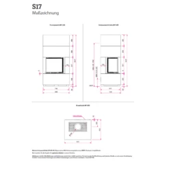 Kaminbausatz Camina S17 - Speicherkamin - 5KW -Küchengrill Geschäft kaminbausatz camina s17 speicherkamin 5kw5
