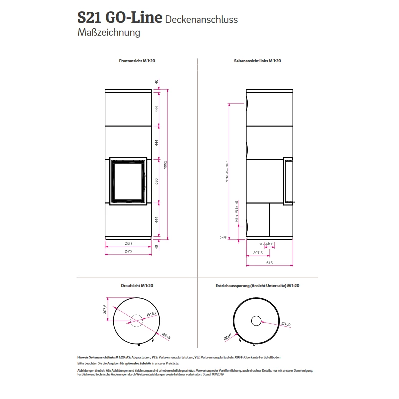 Kaminbausatz Camina S21 GO-Line - Grundofen-Wärmespeicheranlage - 2,2kW 5 Kaminbausatz Camina S21 GO-Line - Grundofen-Wärmespeicheranlage - 2,2kW – Bild 5