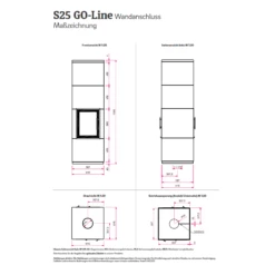 Kaminbausatz Camina S25 GO-Line - Grundofen-Wärmespeicheranlage - Mit 2 Sichtscheiben - 2 KW -Küchengrill Geschäft kaminbausatz camina s25 go line grundofen waermespeicheranlage mit 2 sichtscheiben 2 kw4