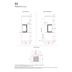 Kaminbausatz Camina S3 - Speicherkamin - 7KW 9 Kaminbausatz Camina S3 - Speicherkamin - 7KW -Küchengrill Geschäft kaminbausatz camina s3 speicherkamin 7kw5