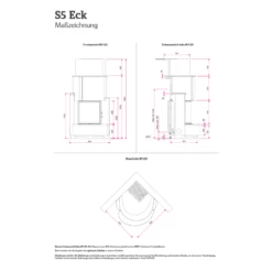 Kaminbausatz Camina S5 Eck - Speicherkamin - 7KW 4 Kaminbausatz Camina S5 Eck - Speicherkamin - 7KW -Küchengrill Geschäft kaminbausatz camina s5 eck speicherkamin 7kw2