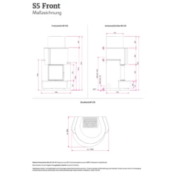 Kaminbausatz Camina S5 Front - Speicherkamin - 7KW 7 Kaminbausatz Camina S5 Front - Speicherkamin - 7KW -Küchengrill Geschäft kaminbausatz camina s5 front speicherkamin 7kw4