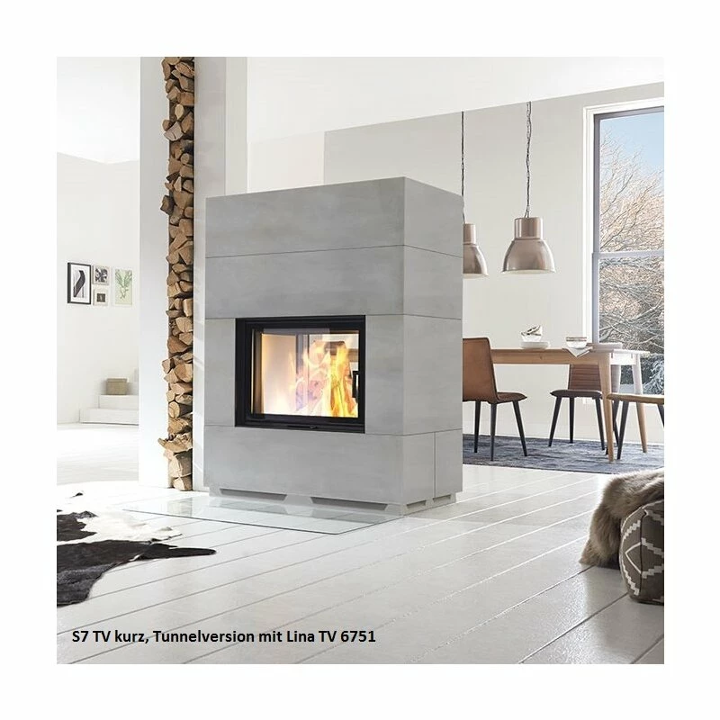 Kaminbausatz Camina S7 Kurz - Speicherkamin 7 Kaminbausatz Camina S7 Kurz - Speicherkamin – Bild 7